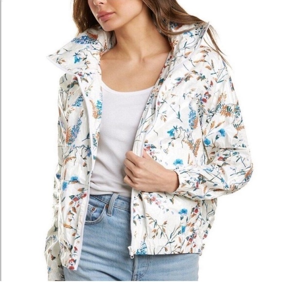 Maje Floral Barbier Jacket Sz 40 - Picture 1 of 11